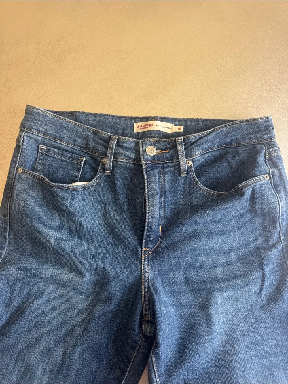 Levi's Women's Dark Blue Flare Jeans - Picture 5 of 10